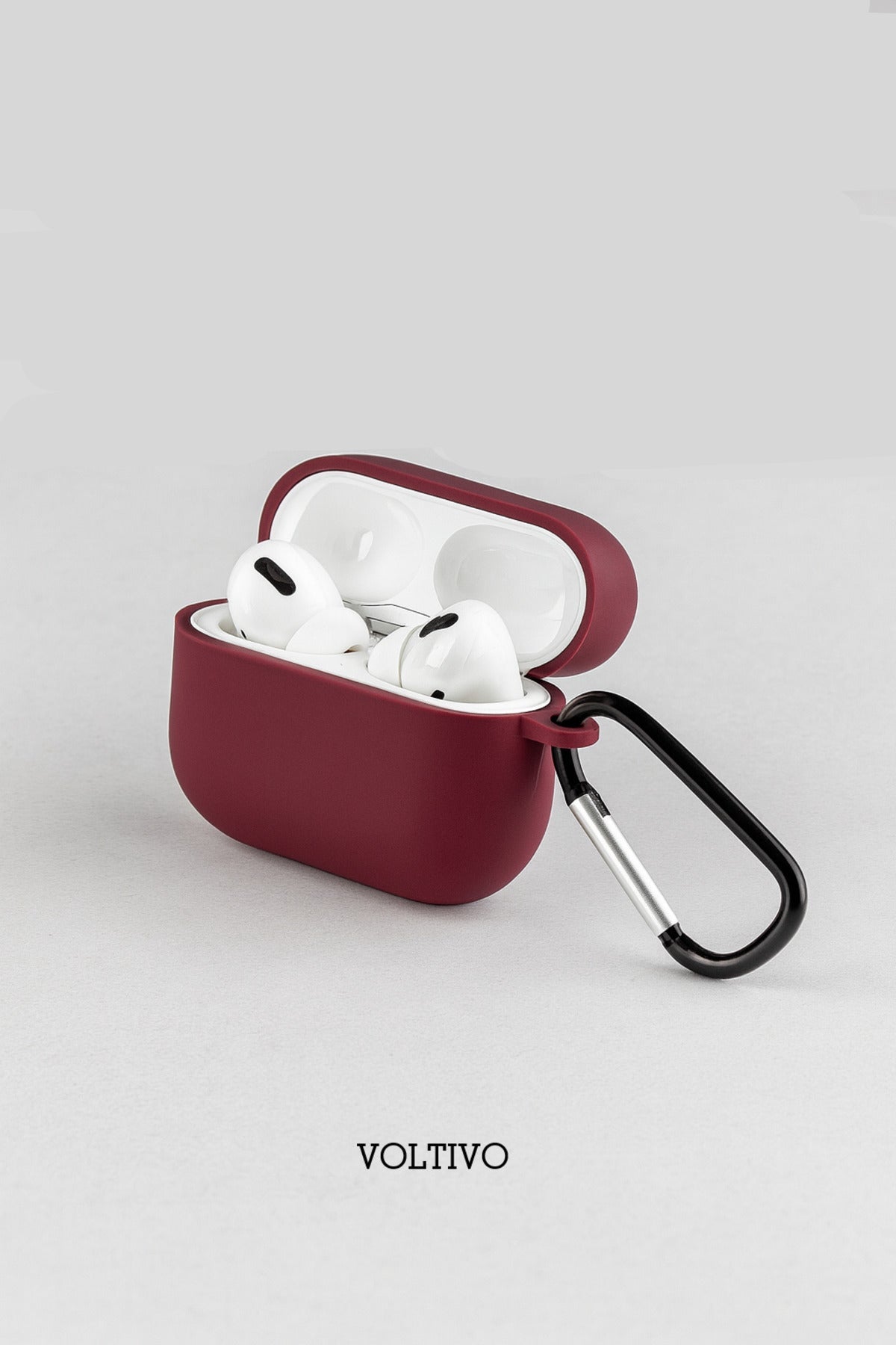 Air Pods Pro 3. Nesil Uyumlu Renkli Kir Tutmaz Silikon Kancalı Kılıf