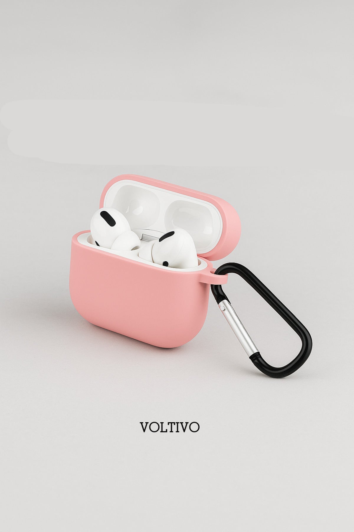 Air Pods Pro 3. Nesil Uyumlu Renkli Kir Tutmaz Silikon Kancalı Kılıf
