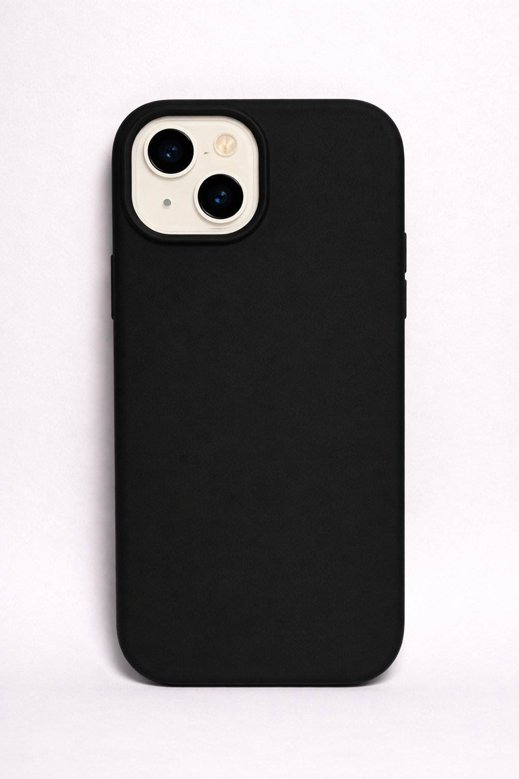 Apple iPhone Siyah Premium Dokulu Silikon