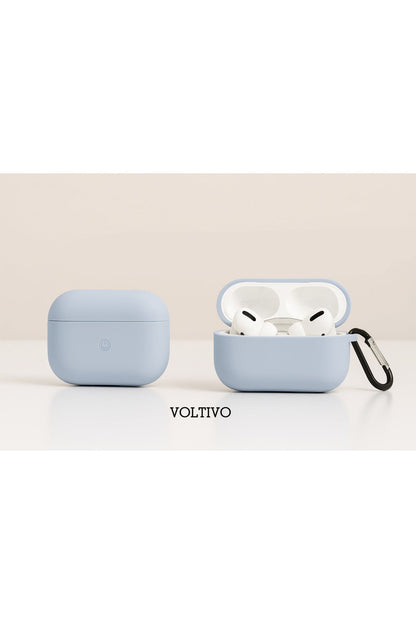 Air Pods Pro 3. Nesil Uyumlu Renkli Kir Tutmaz Silikon Kancalı Kılıf