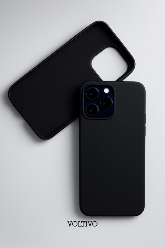İphone 16 Pro Max Uyumlu İçi Kadife Lansman Silikon Kılıf