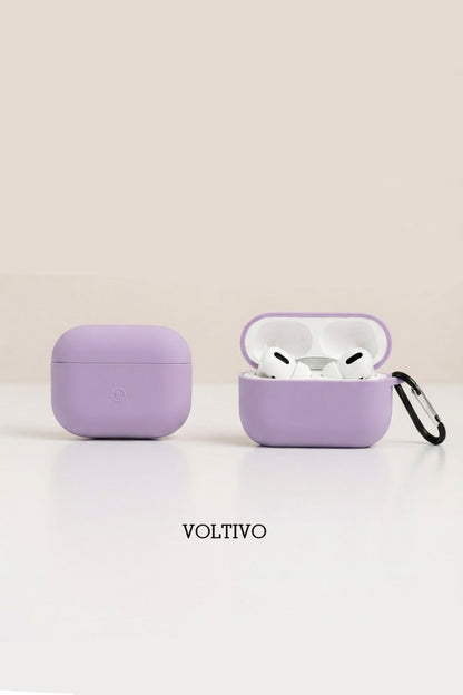 Air Pods Pro 3. Nesil Uyumlu Renkli Kir Tutmaz Silikon Kancalı Kılıf