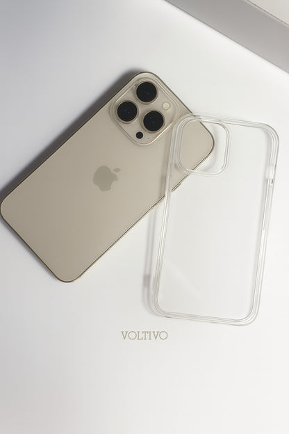 iPhone 15 Pro Max Ultra İnce Şeffaf Silikon Kılıf