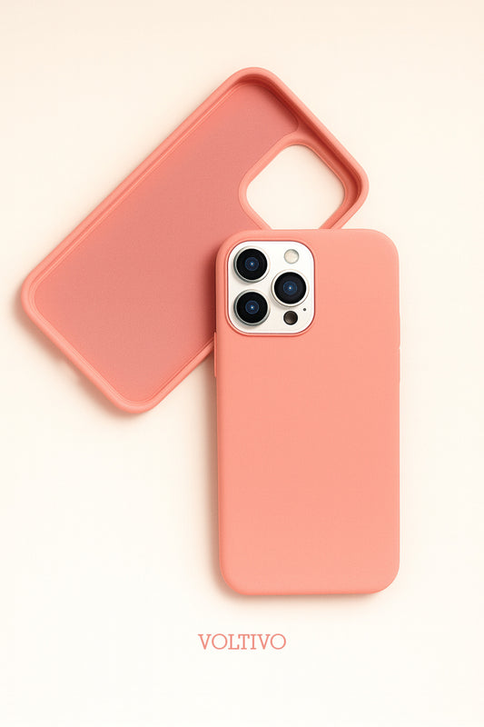 iPhone 13 Pro Uyumlu İçi Kadife Lansman Silikon Kılıf