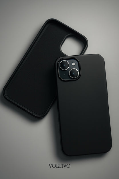 iPhone 13 ve iPhone 14 Uyumlu İçi Kadife Lansman Silikon Kılıf