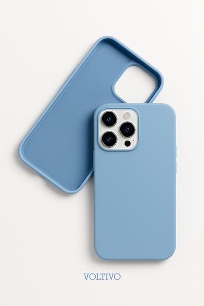 iPhone 13 Pro Uyumlu İçi Kadife Lansman Silikon Kılıf