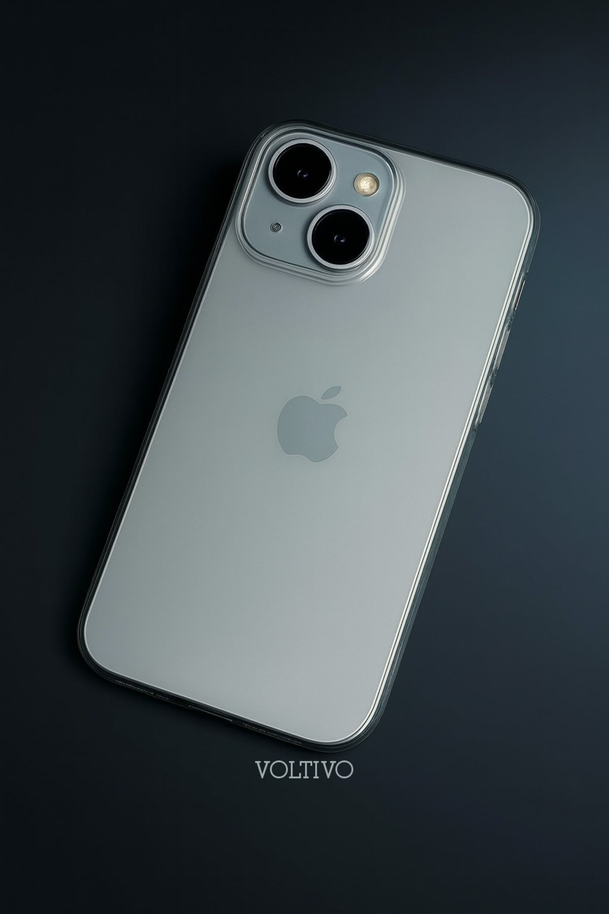 iPhone 15 - Ultra İnce Sade Şeffaf Silikon Kılıf