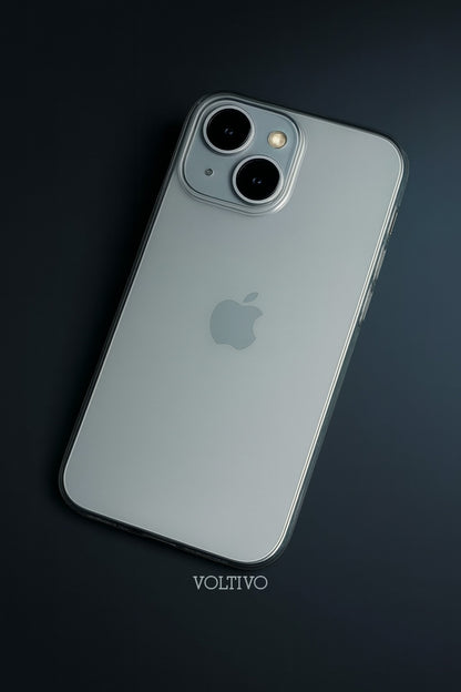 iPhone 15 - Ultra İnce Sade Şeffaf Silikon Kılıf