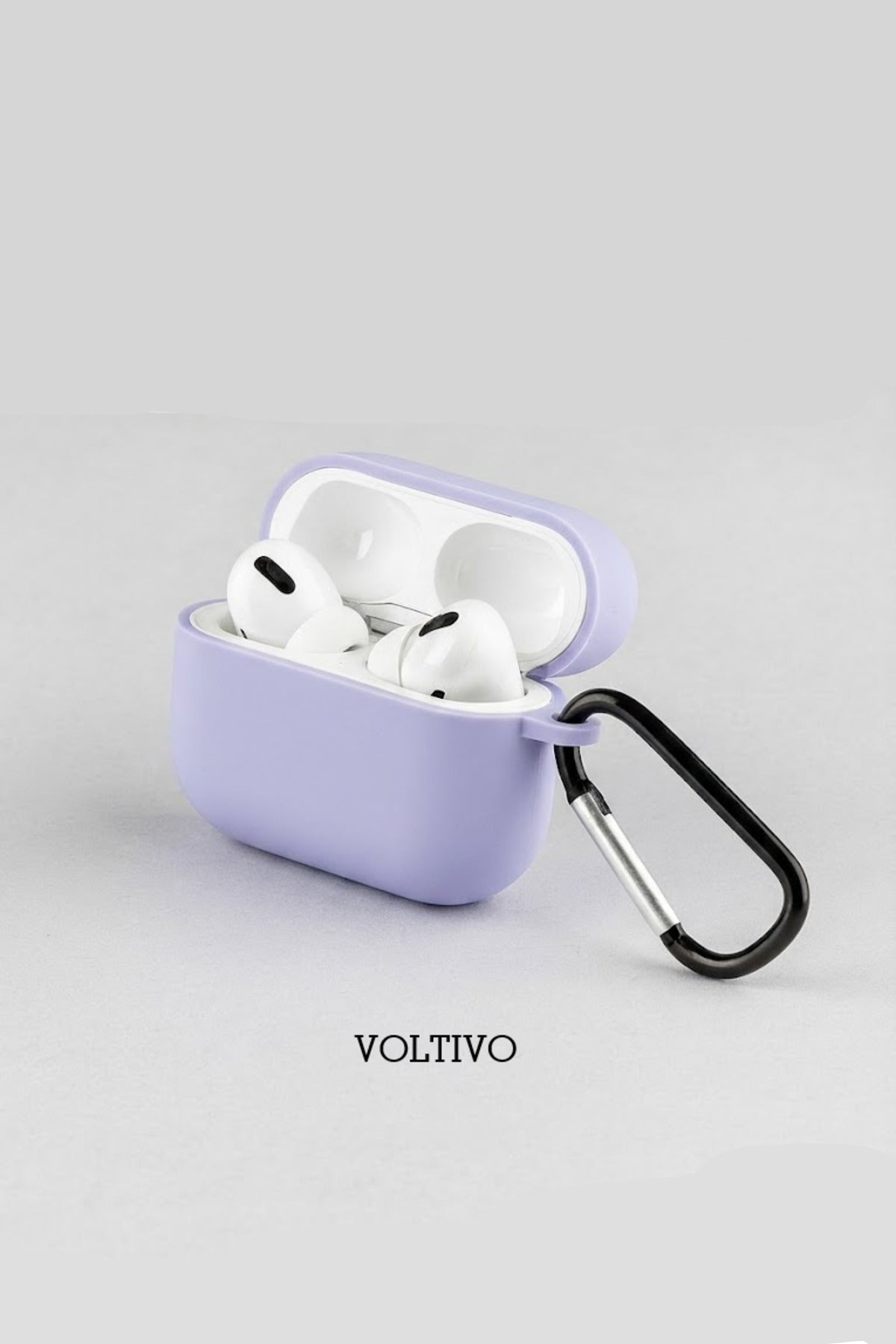 Air Pods Pro 3. Nesil Uyumlu Renkli Kir Tutmaz Silikon Kancalı Kılıf