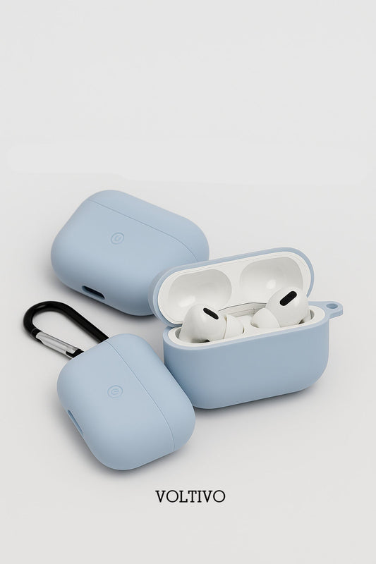 Air Pods Pro 3. Nesil Uyumlu Renkli Kir Tutmaz Silikon Kancalı Kılıf