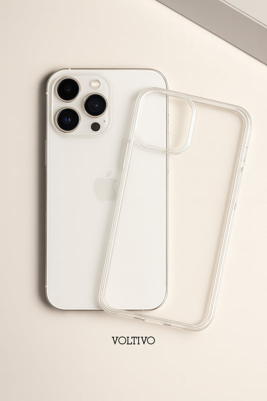 iPhone 13 Pro Max Ultra İnce Şeffaf Silikon Kılıf