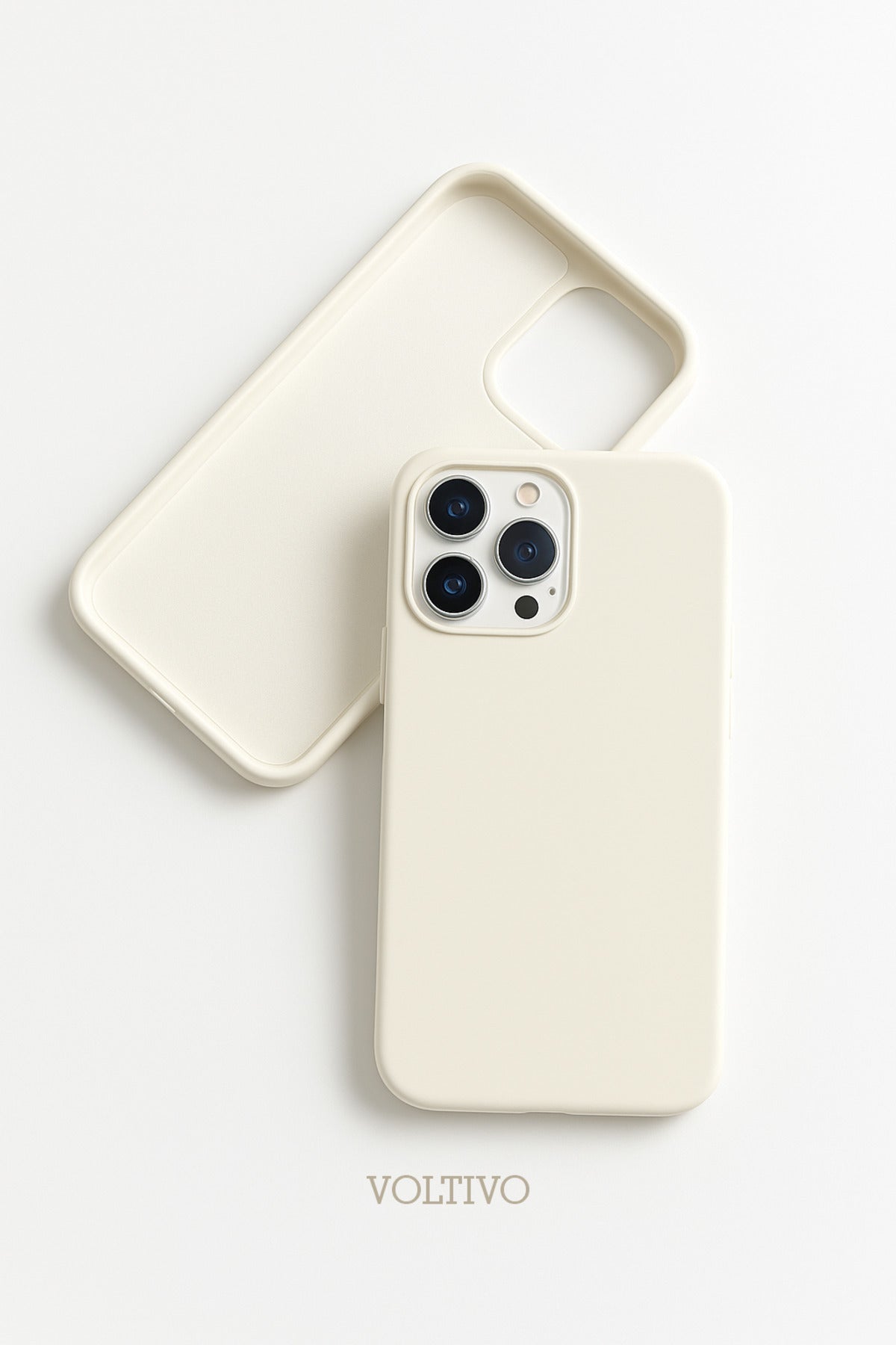 iPhone 15 Pro Max Uyumlu İçi Kadife Lansman Silikon Kılıf