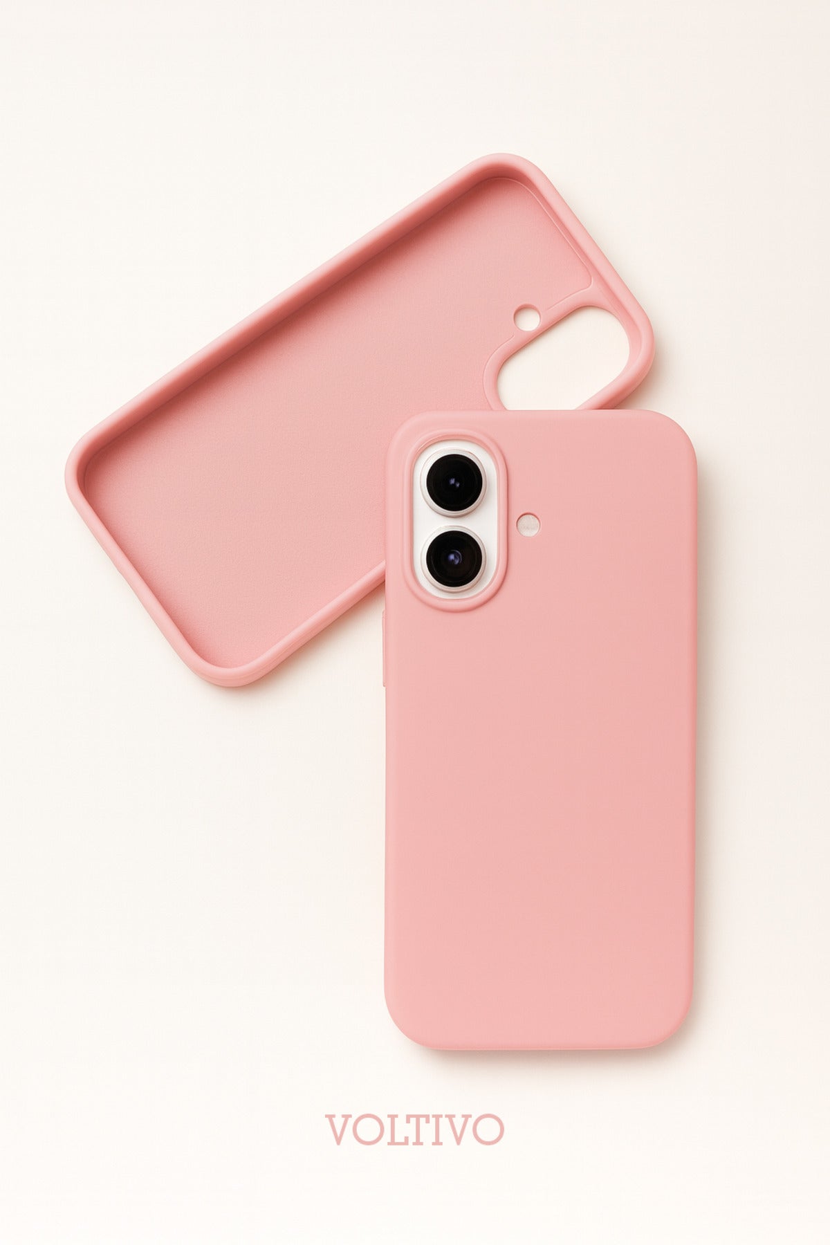 iPhone 16 Uyumlu İçi Kadife Lansman Silikon Kılıf