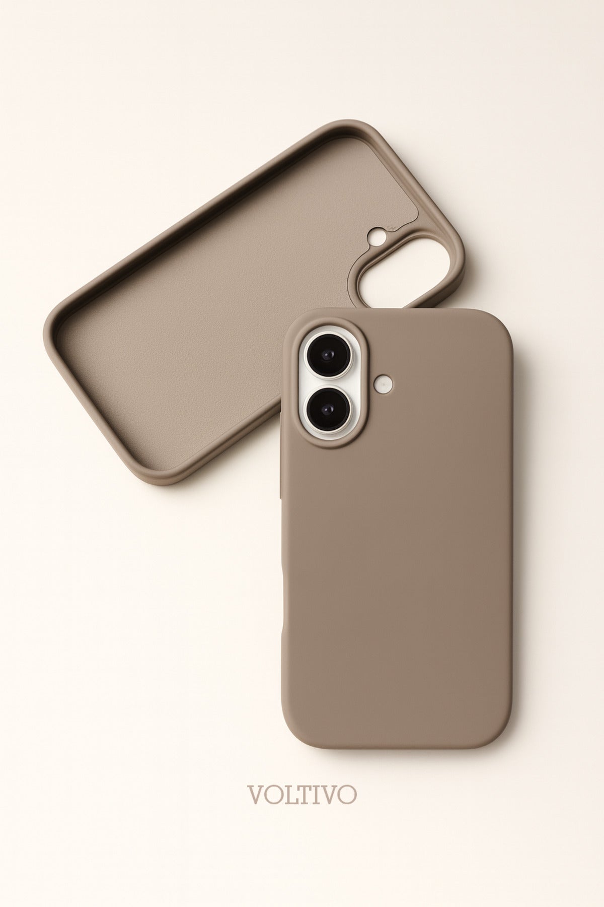 iPhone 16 Uyumlu İçi Kadife Lansman Silikon Kılıf
