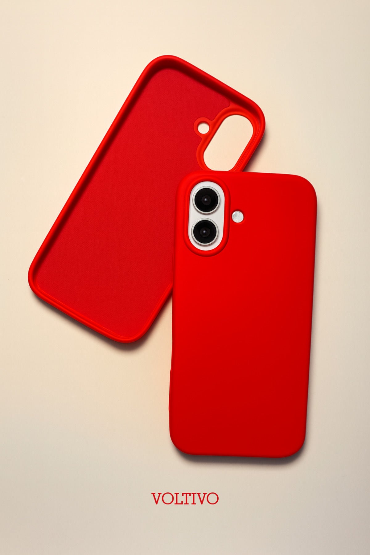 iPhone 16 Uyumlu İçi Kadife Lansman Silikon Kılıf