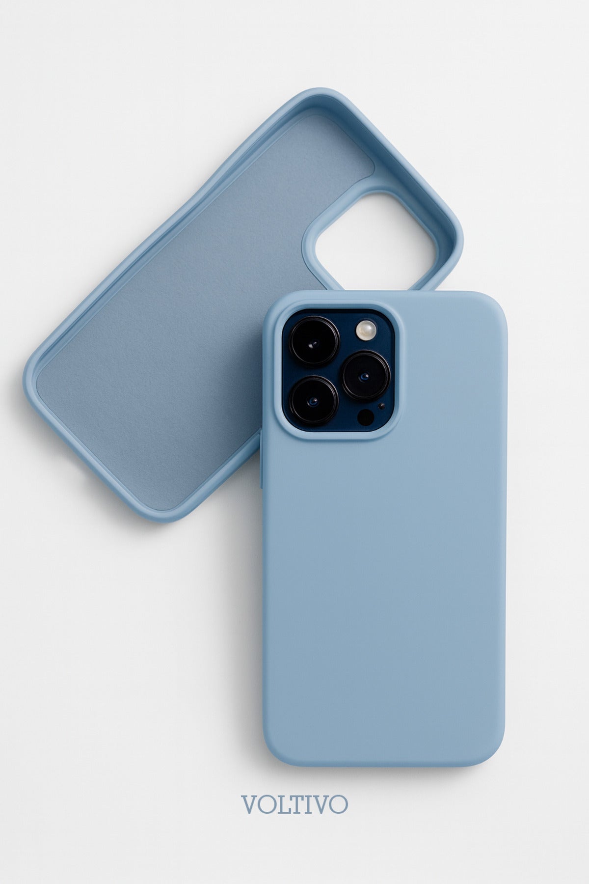 İphone 16 Pro Max Uyumlu İçi Kadife Lansman Silikon Kılıf