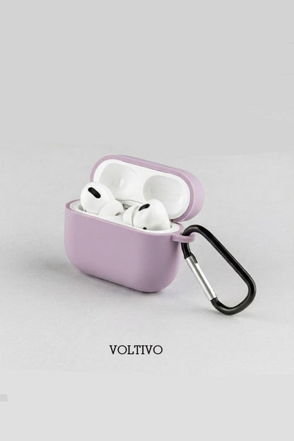 Air Pods Pro 3. Nesil Uyumlu Renkli Kir Tutmaz Silikon Kancalı Kılıf