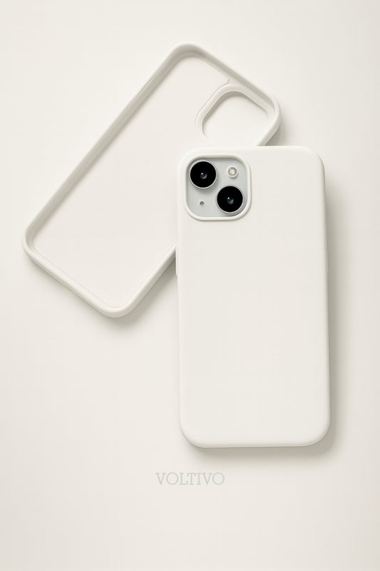 iPhone 13 ve iPhone 14 Uyumlu İçi Kadife Lansman Silikon Kılıf