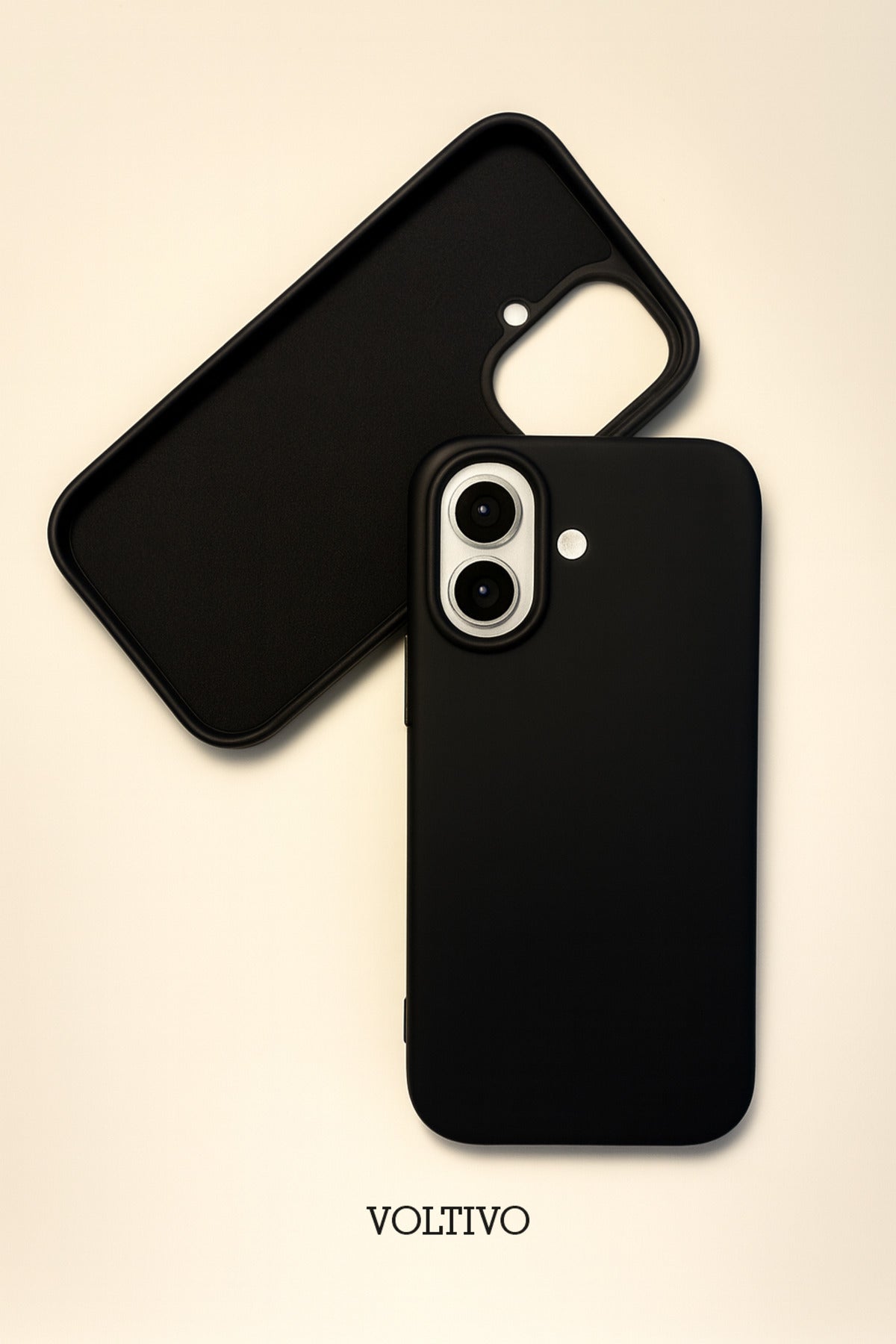 iPhone 16 Uyumlu İçi Kadife Lansman Silikon Kılıf