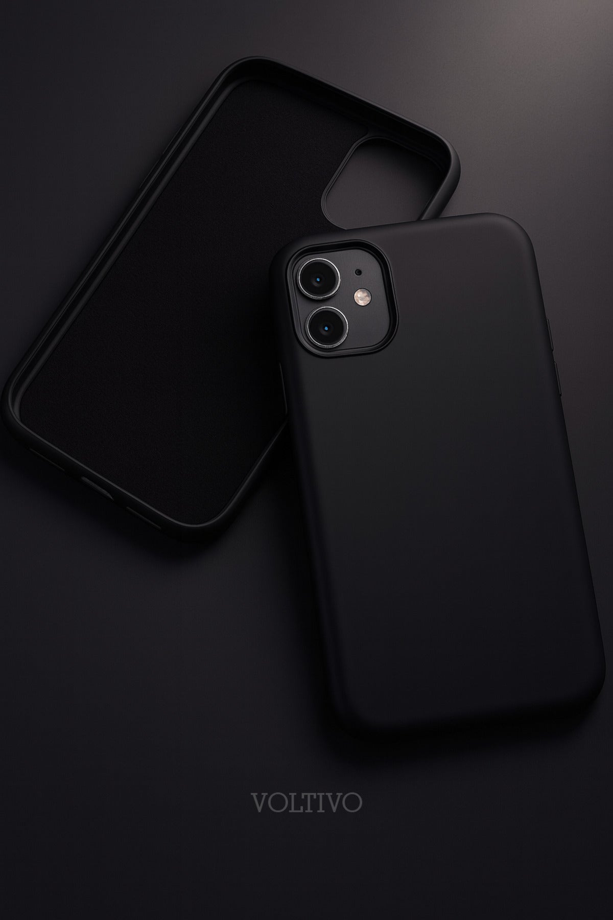 İphone 11 Uyumlu İçi Kadife Lansman Silikon Kılıf