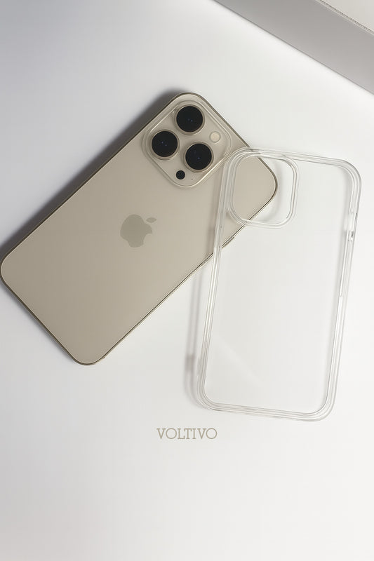 iPhone 15 Pro Ultra İnce Şeffaf Silikon Kılıf