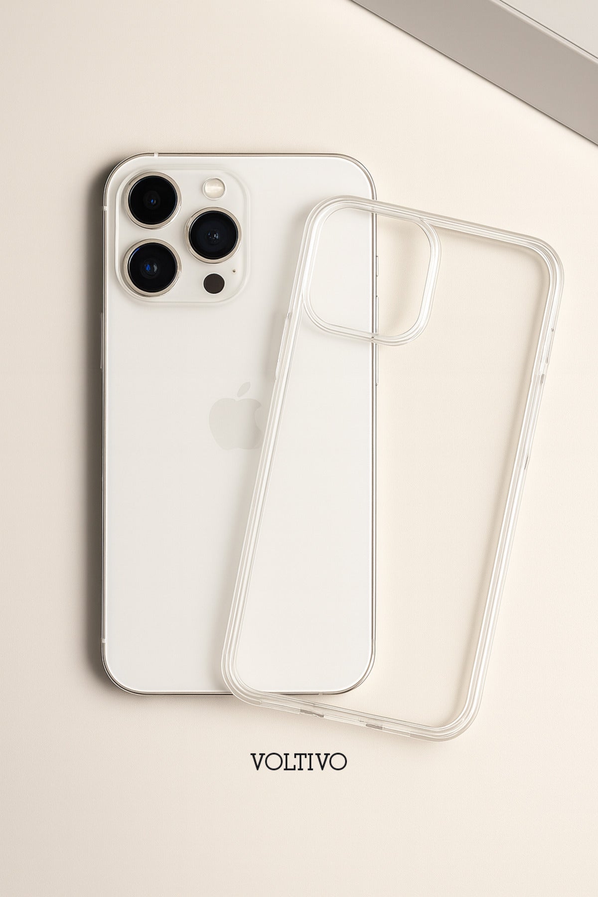 iPhone 13 Pro Ultra İnce Şeffaf Silikon Kılıf