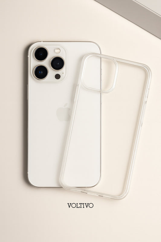 iPhone 13 Pro Ultra İnce Şeffaf Silikon Kılıf
