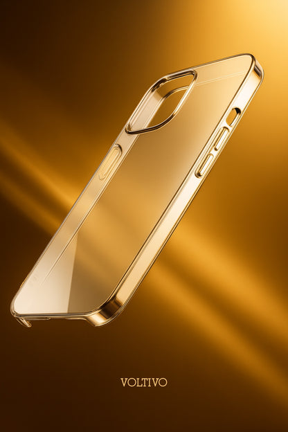 iPhone 14 Pro - Sert Mika Şeffaf SARARMAZ İnce Altı Kesik Premium Kılıf