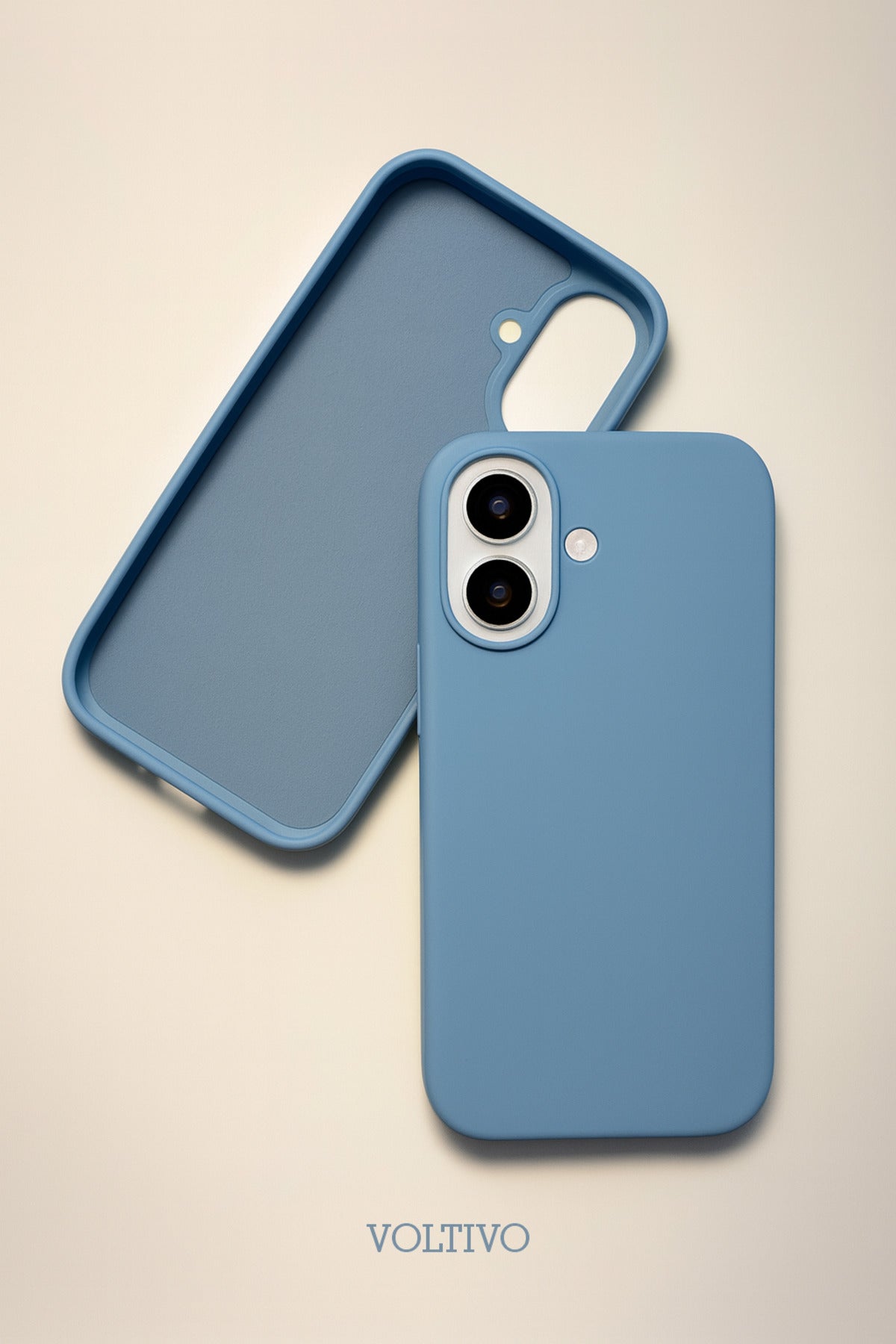 iPhone 16 Uyumlu İçi Kadife Lansman Silikon Kılıf