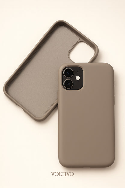 İphone 11 Uyumlu İçi Kadife Lansman Silikon Kılıf