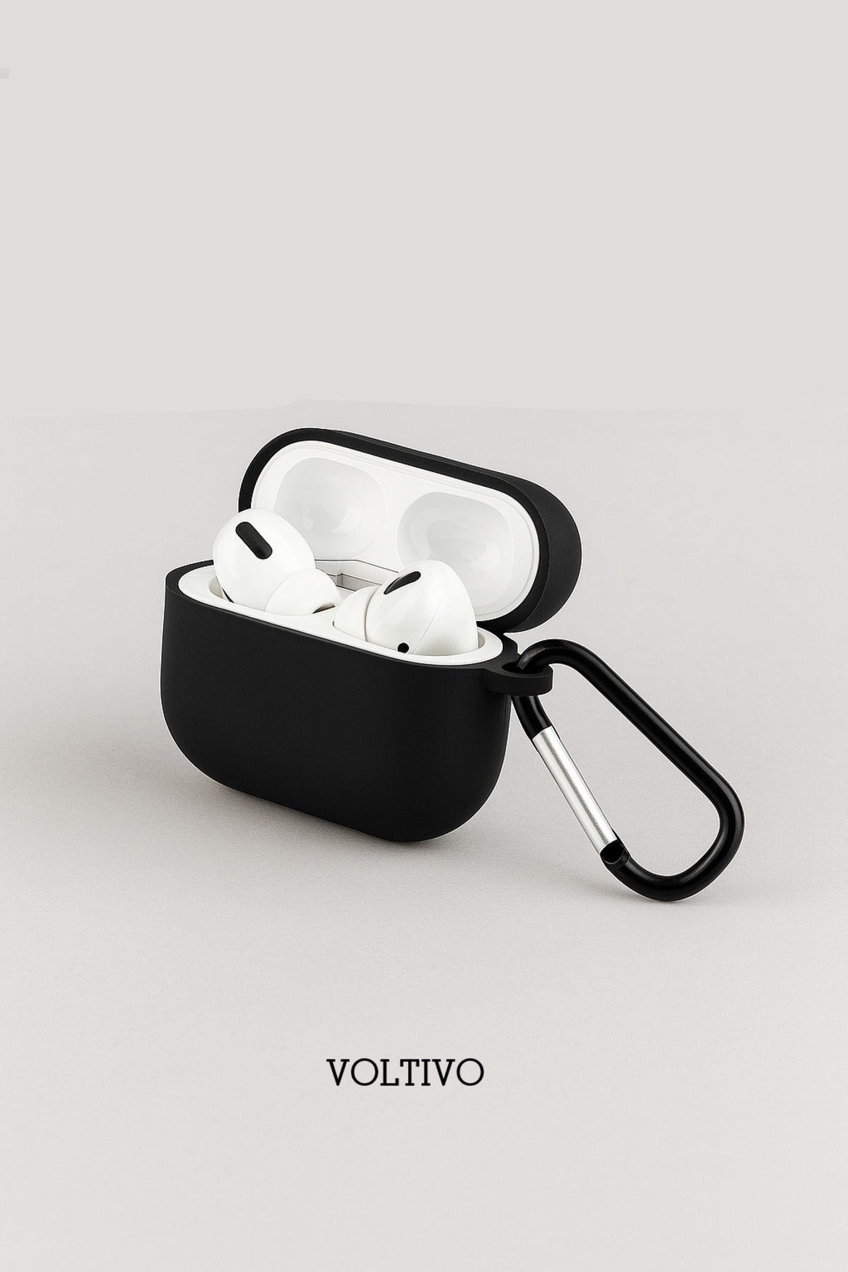 Air Pods Pro 3. Nesil Uyumlu Renkli Kir Tutmaz Silikon Kancalı Kılıf