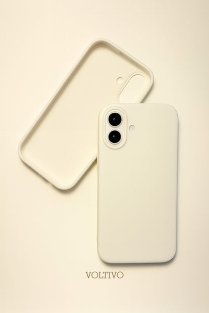 iPhone 16 Uyumlu İçi Kadife Lansman Silikon Kılıf