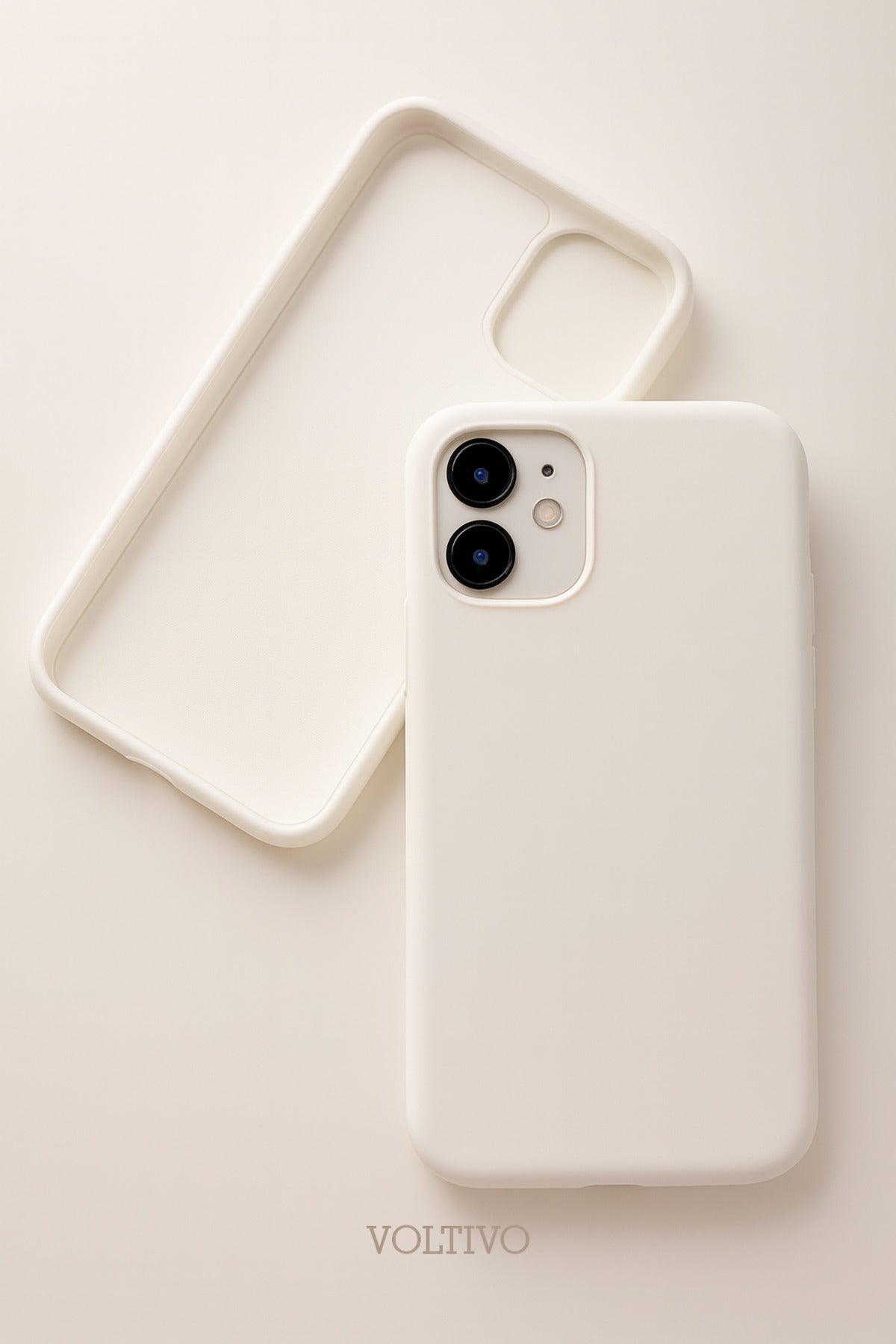 İphone 11 Uyumlu İçi Kadife Lansman Silikon Kılıf