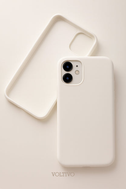 İphone 11 Uyumlu İçi Kadife Lansman Silikon Kılıf