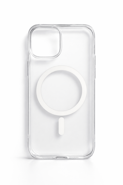 iPhone 13/14 Uyumlu MagSafe Sararmaz Şeffaf Kılıf