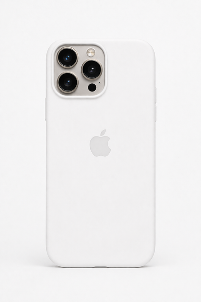 iPhone 15 Pro Uyumlu Premium Dokulu Silikon