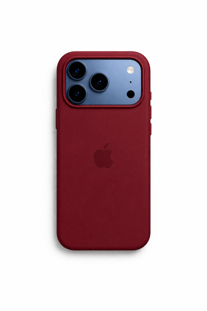 iPhone 17 Pro Max Uyumlu Premium Dokulu Silikon