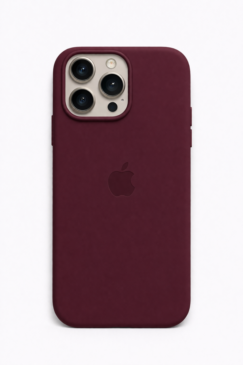iPhone 15 Pro Uyumlu Premium Dokulu Silikon