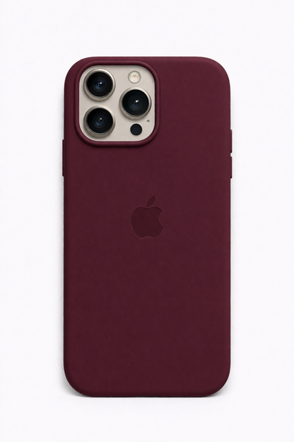 iPhone 15 Pro Uyumlu Premium Dokulu Silikon