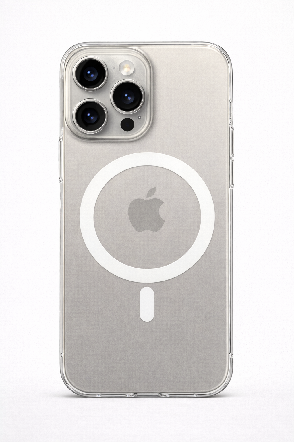 Apple iPhone Uyumlu MagSafe Sararmaz Şeffaf Kılıf