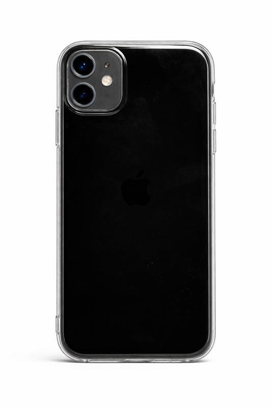 iPhone 11 - Sert Mika Şeffaf SARARMAZ İnce Altı Kesik Premium Kılıf