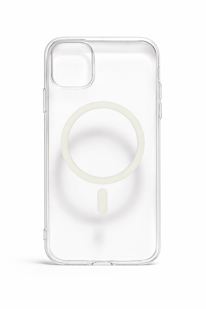 iPhone 11 Uyumlu MagSafe Sararmaz Şeffaf Kılıf