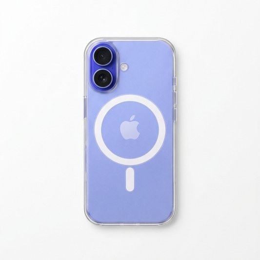 iPhone 16 Uyumlu MagSafe Sararmaz Şeffaf Kılıf
