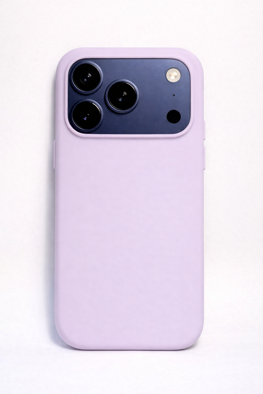 Apple iPhone Açık Mor Premium Dokulu Silikon