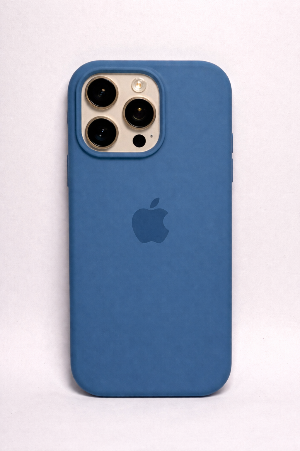 iPhone 16 Pro Uyumlu Premium Dokulu Silikon