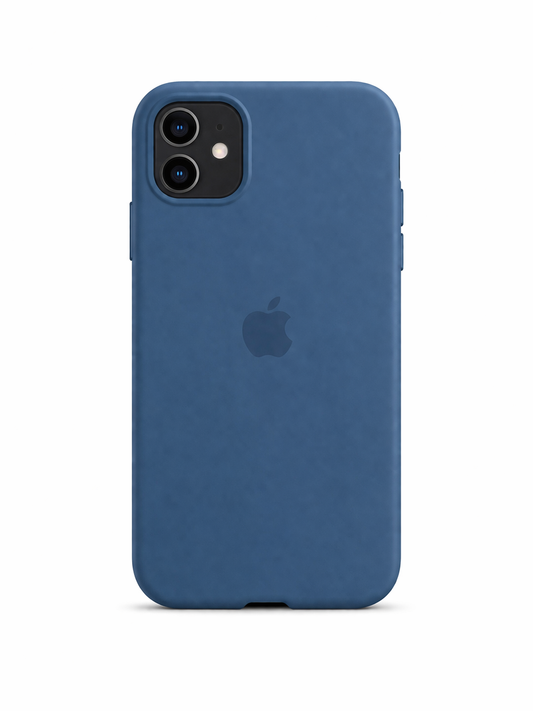 iPhone 11 Uyumlu Premium Dokulu Silikon Kılıf