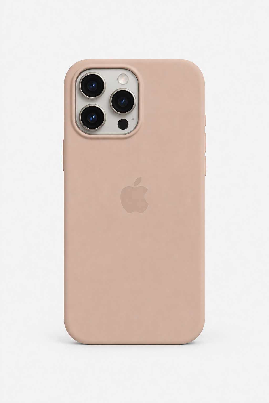 iPhone 15 Pro Max Uyumlu Premium Dokulu Silikon