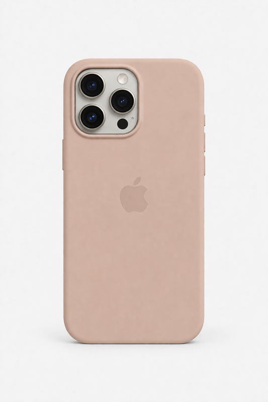 iPhone 15 Pro Uyumlu Premium Dokulu Silikon