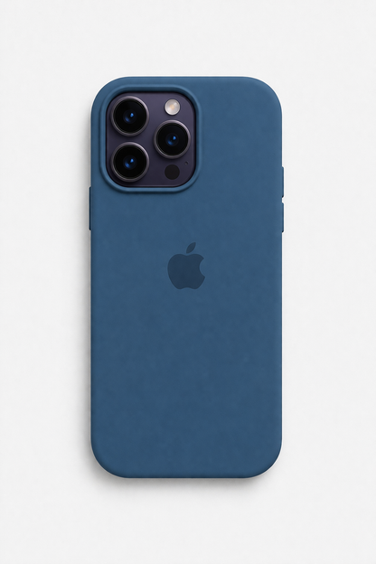 iPhone 14 Pro Uyumlu Premium Dokulu Silikon