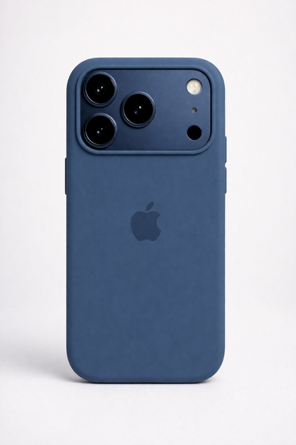 iPhone 17 Pro Max Uyumlu Premium Dokulu Silikon